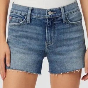 HUDSON GRACIE MID RISE CUT OFF JEAN SHORTS SIZE 29